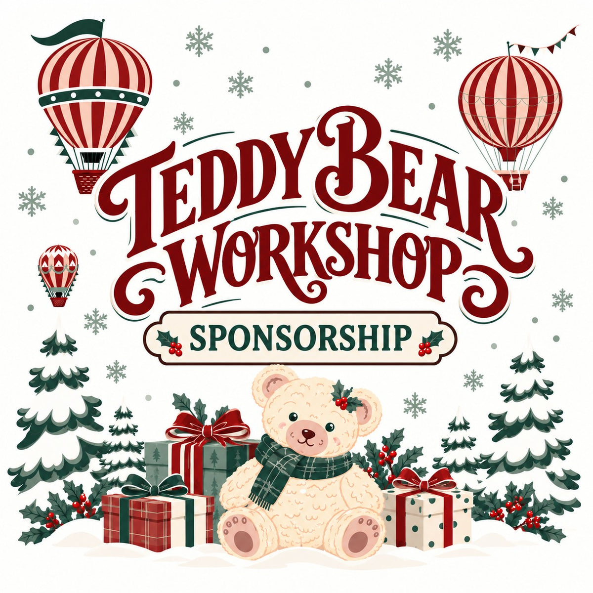 2026 Santa Brunch Teddy Bear Workshop Sponsor