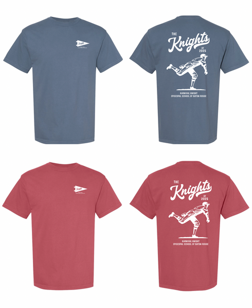 Adult Red & Blue Short Sleeve TShirt