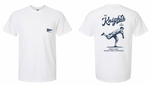 Adult White Pocket Short Sleeve TShirt