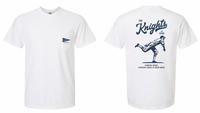 Adult White Pocket Short Sleeve TShirt