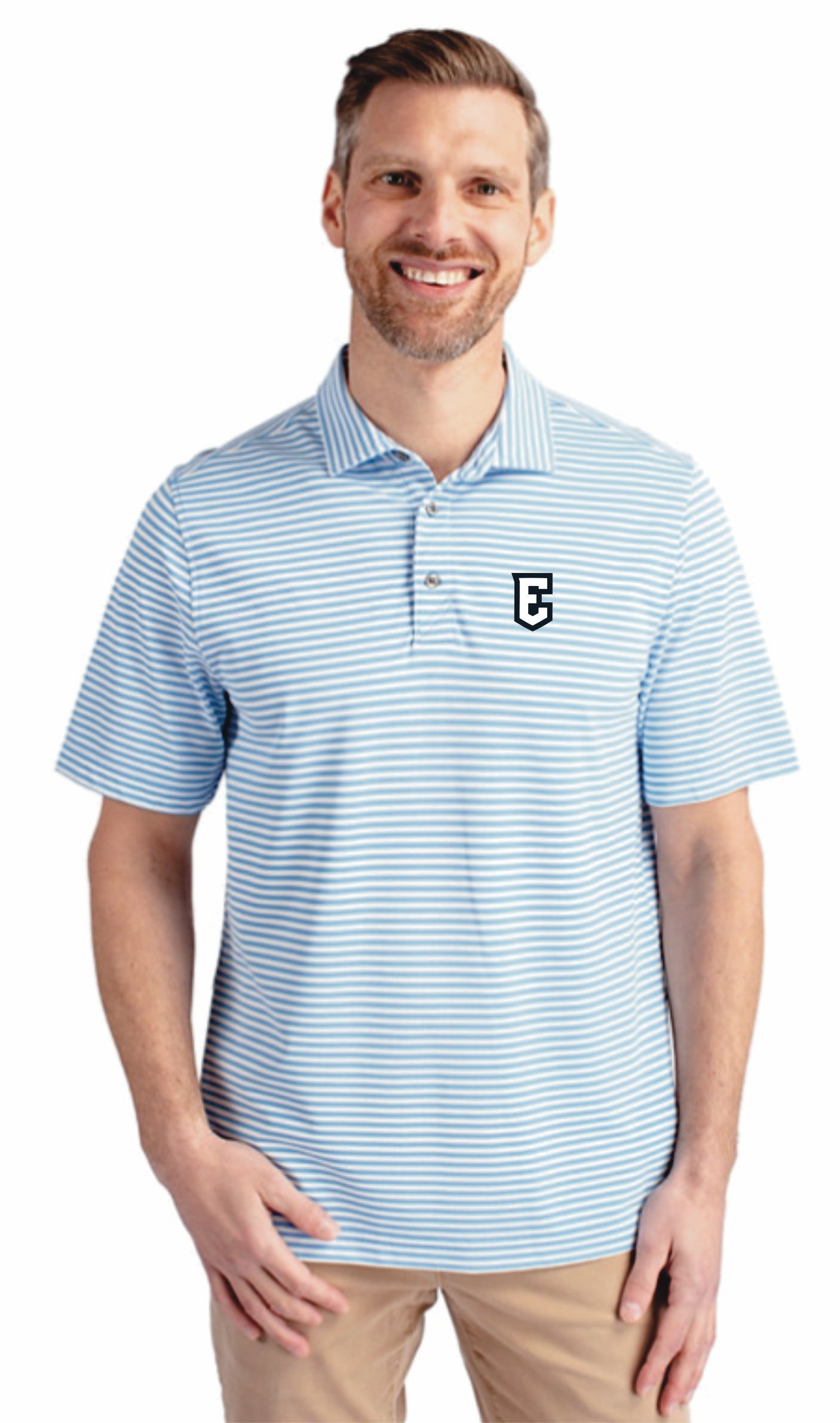 Cutter Buck Men's Dry-Fit Polo with E