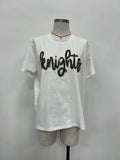 School Store Knights Sequin Tee