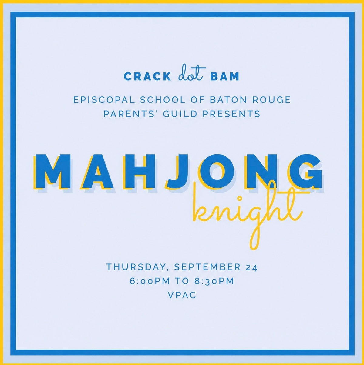 Mahjong Knight Event Tickets