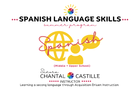 6/3 - 6/7 Spanish Language Skills (entering 6th - 12th)
