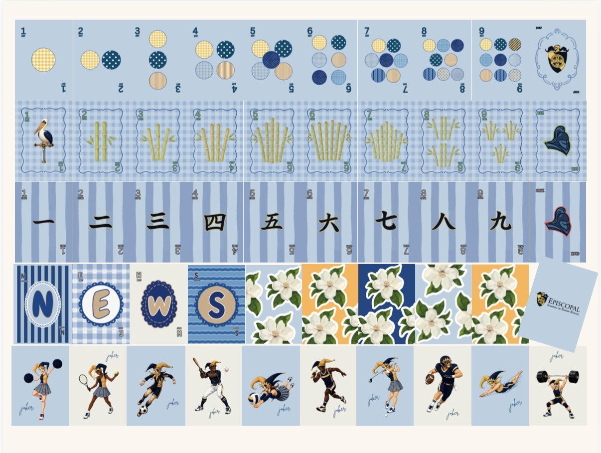 Episcopal Mahjong Traveling Cards