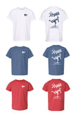 Toddler Red, White & Blue Short Sleeve TShirt