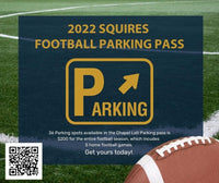 2022 Football Season Parking Pass